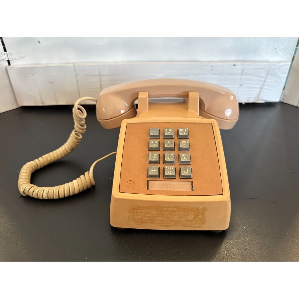 2500 Push Button Desk Phone Western Electric